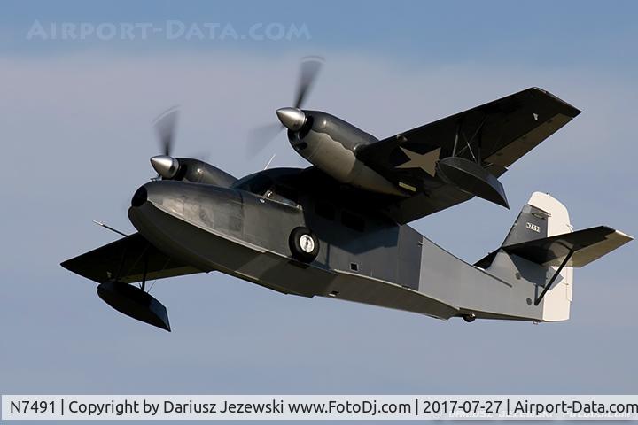 N7491, 1942 Grumman G-44 Widgeon C/N 1240, Grumman G-44 Widgeon  C/N 1240, N7491