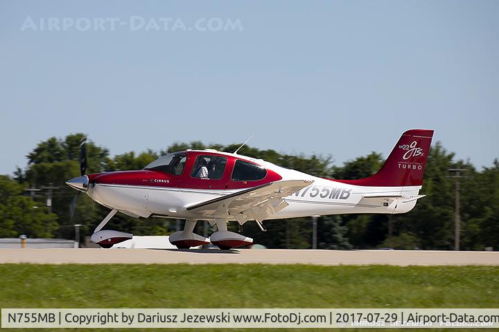 N755MB, 2008 Cirrus SR22 G3 GTSX Turbo C/N 3197, Cirrus SR22  C/N 3197, N755MB