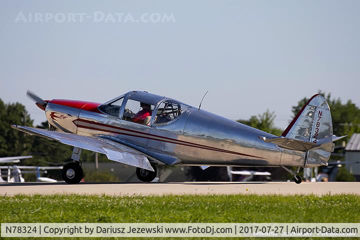 N78324, 1948 Globe GC-1B Swift C/N 2324, Globe GC-1B Swift  C/N 2324, N78324