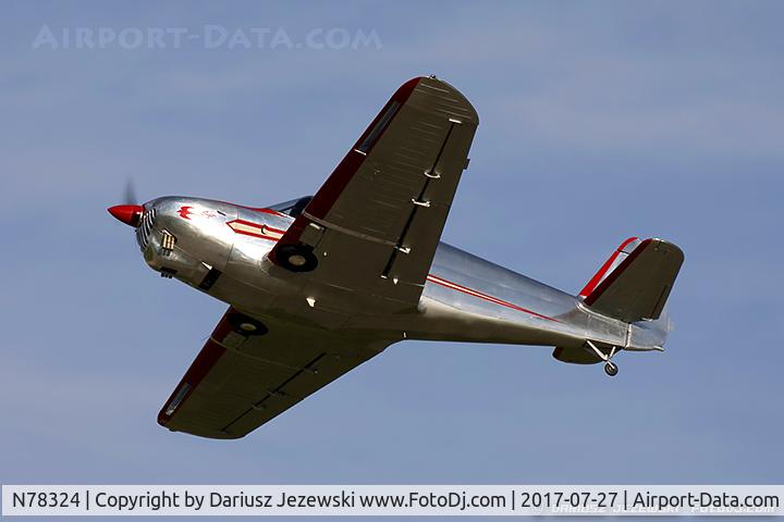 N78324, 1948 Globe GC-1B Swift C/N 2324, Globe GC-1B Swift  C/N 2324, N78324