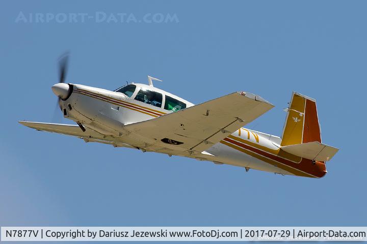 N7877V, 1964 Mooney M20C Ranger C/N 2840, Mooney M20C Ranger  C/N 2840, N7877V