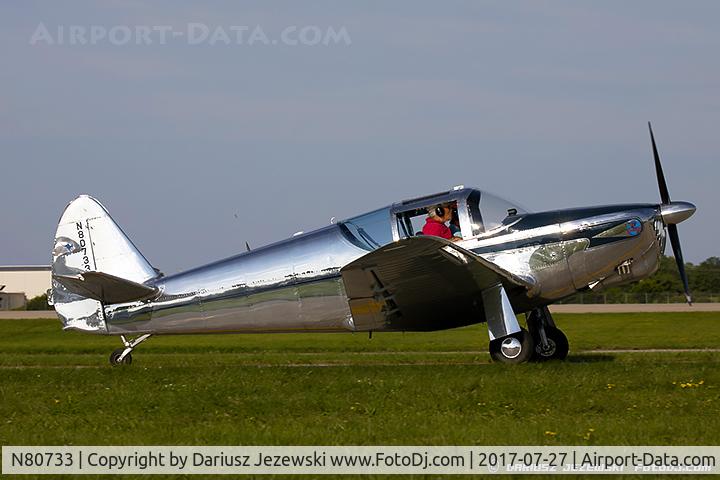 N80733, 1946 Globe GC-1B Swift C/N 136, Globe GC-1B Swift  C/N 136, N80733