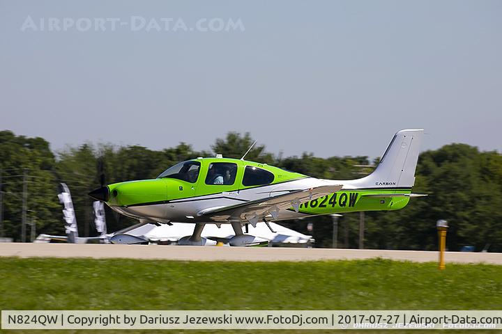 N824QW, 2017 Cirrus SR22T Carbon C/N 1517, Cirrus SR22T  C/N 1517, N824QW