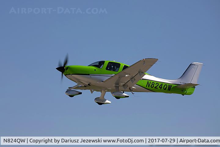 N824QW, 2017 Cirrus SR22T Carbon C/N 1517, Cirrus SR22T  C/N 1517, N824QW