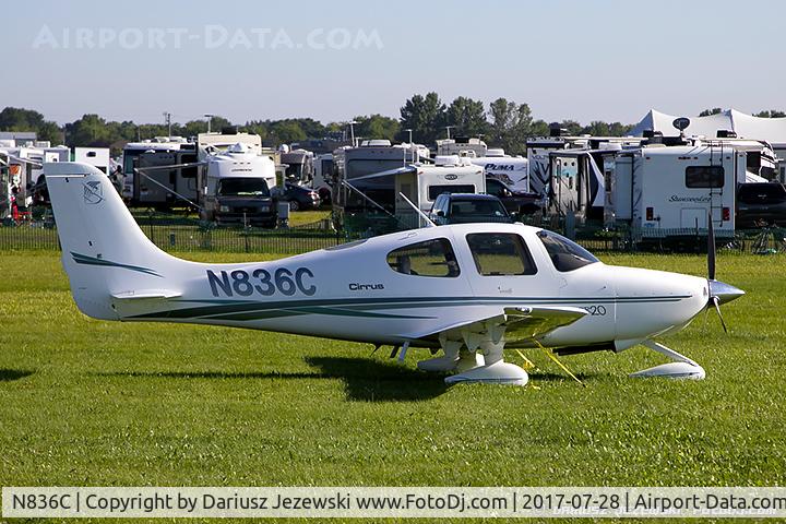 N836C, 2003 Cirrus SR20 C/N 1289, Cirrus SR20  C/N 1289, N836C