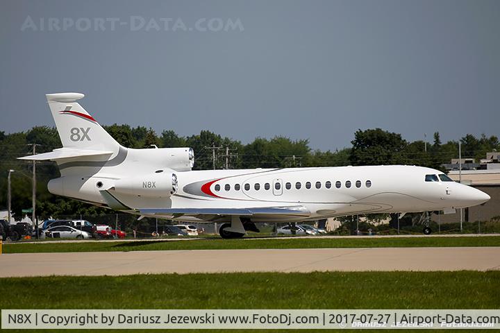 N8X, 2015 Dassault Falcon 8X C/N 403, Falcon 8X  C/N 403, N8X