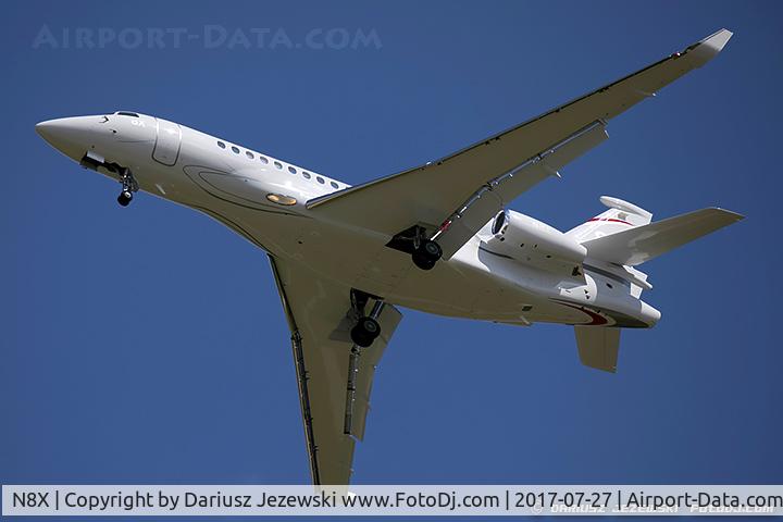 N8X, 2015 Dassault Falcon 8X C/N 403, Falcon 8X  C/N 403, N8X