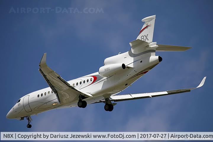 N8X, 2015 Dassault Falcon 8X C/N 403, Falcon 8X  C/N 403, N8X
