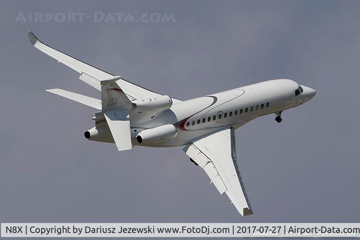 N8X, 2015 Dassault Falcon 8X C/N 403, Falcon 8X  C/N 403, N8X