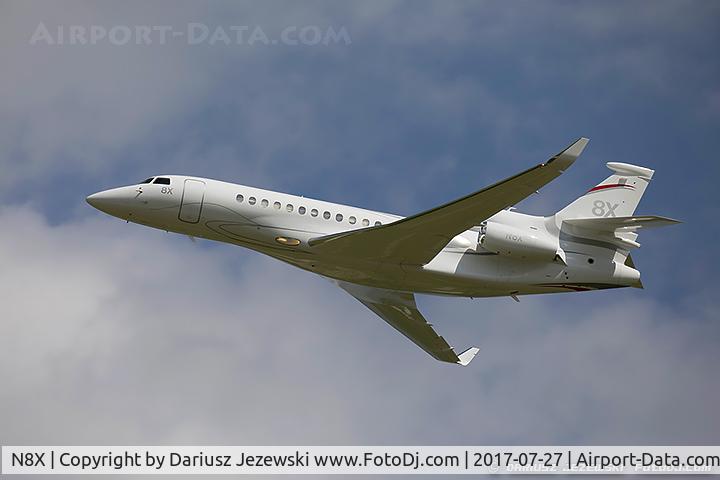 N8X, 2015 Dassault Falcon 8X C/N 403, Falcon 8X  C/N 403, N8X