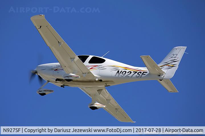 N927SF, 2006 Cirrus SR22 C/N 2238, Cirrus SR22  C/N 2238, N927SF