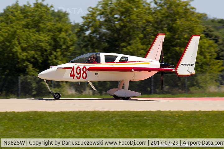 N9825W, 2005 Co-Z Cozy Mark III C/N BUNCH 1, Co-Z Cozy Mk.III  C/N BUNCH 1, N9825W