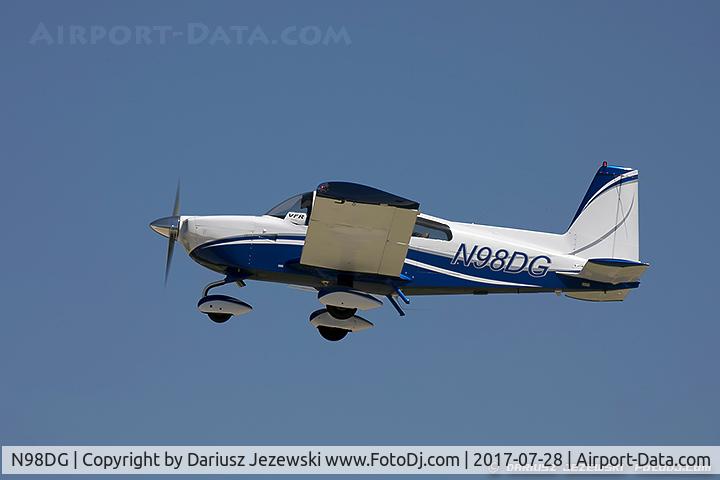N98DG, 1979 Gulfstream American AA-5B Tiger C/N AA5B-1058, Gulfstream American Corp AA-5B Tiger  C/N AA5B1058 , N98DG