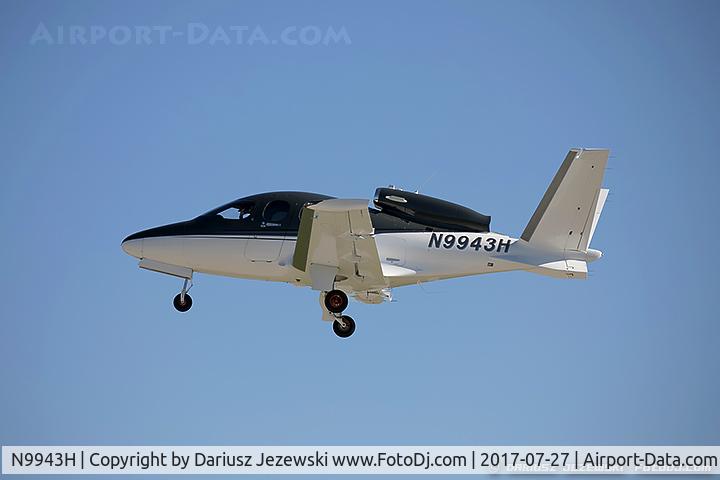 N9943H, 2016 Cirrus SF50 Vision C/N 0007, Cirrus SF50 Vision  C/N 7, N9943H