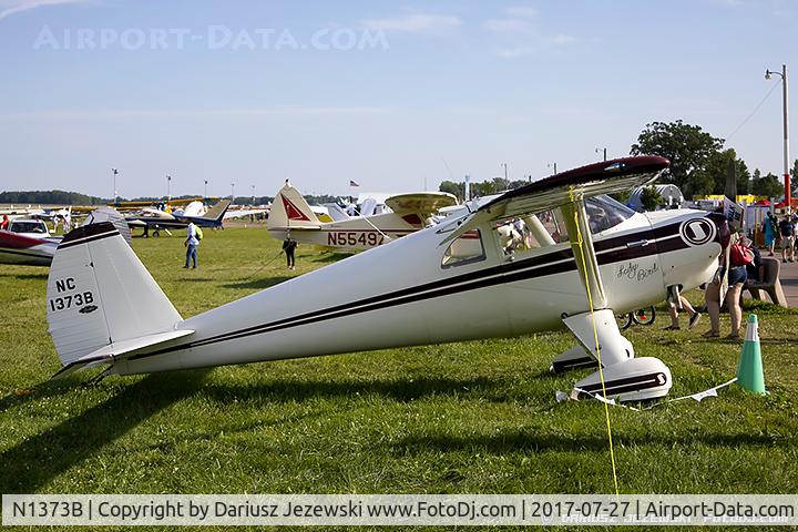 N1373B, 1948 Luscombe 8F Silvaire C/N 6000, Luscombe 8F Silvaire Deluxe  C/N 6000, NC1373B