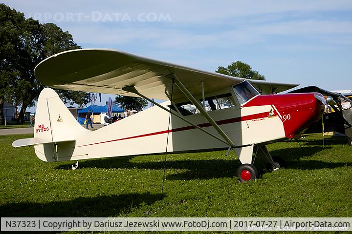 N37323, 1941 Interstate S-1A-65F Cadet C/N 166, Interstate S-1A-65F  C/N 166, NC37323