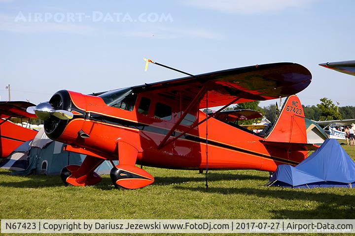 N67423, 1944 Howard Aircraft DGA-15P C/N 1802, Howard Aircraft DGA-15P  C/N 1802, NC67423