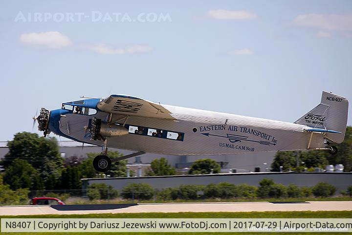 N8407, 1929 Ford 4-AT-E Tri-Motor C/N 69, Ford 4-AT-E Trimotor  C/N 69, NC8407