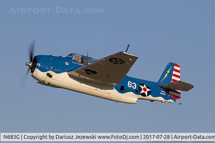 N683G, 1943 Grumman TBM-3E Avenger C/N 53768, Grumman TBM-3E Avenger  C/N 53768 - Tom Buck, NL683G