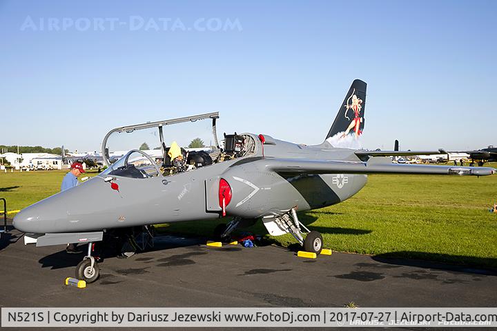 N521S, SIAI-Marchetti S-211 C/N 032/02-021, F2 Special  C/N 002GM, NX521S