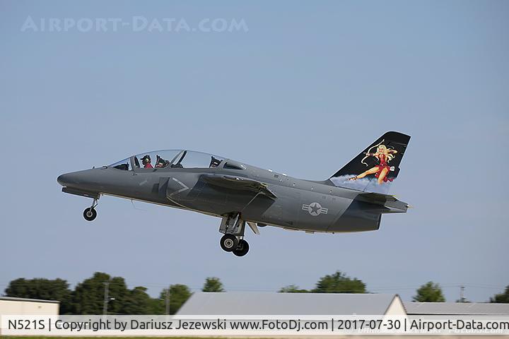 N521S, SIAI-Marchetti S-211 C/N 032/02-021, F2 Special  C/N 002GM, NX521S
