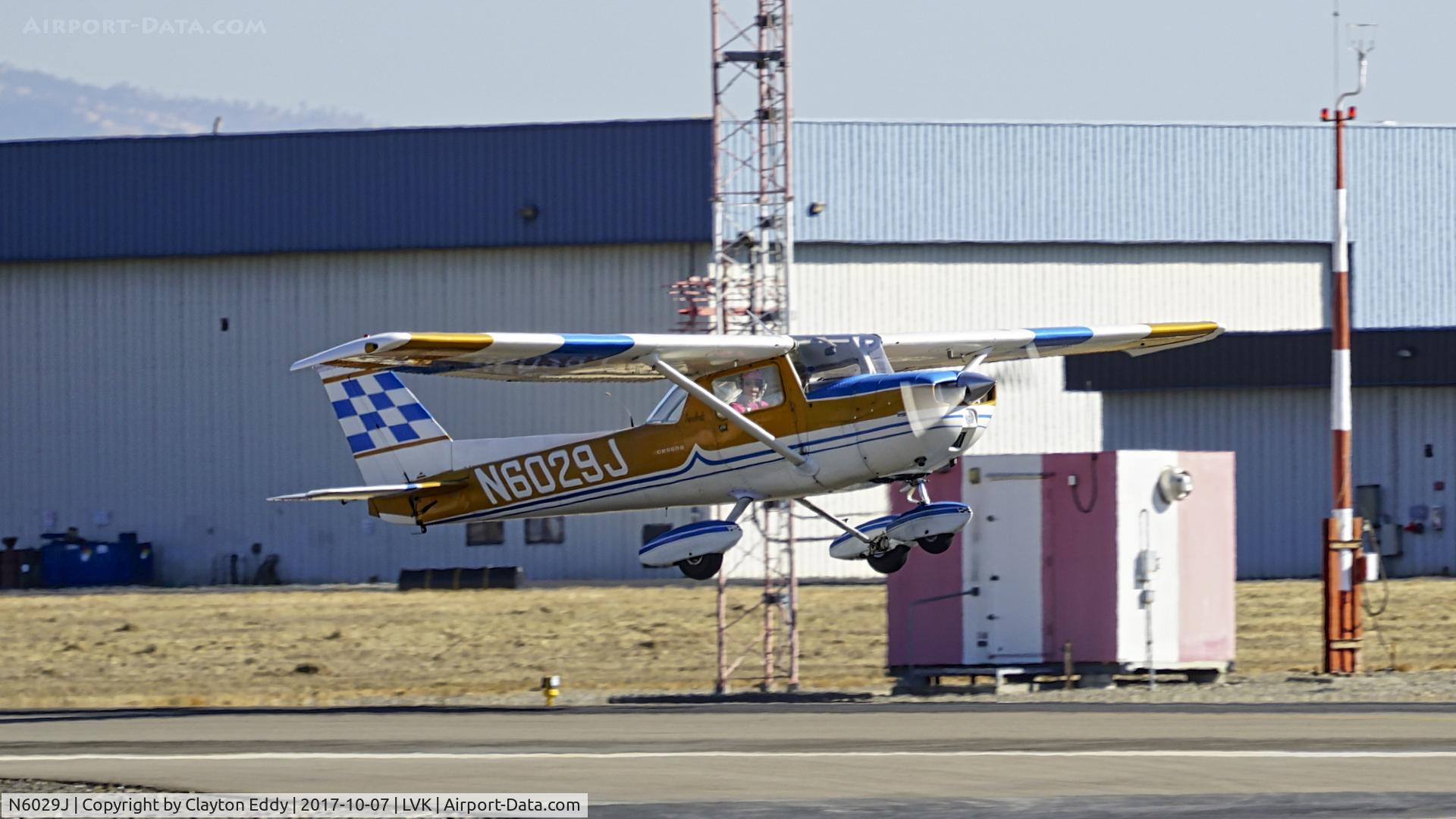 N6029J, 1972 Cessna A150L Aerobat C/N A1500329, Livermore Airport California 2017.