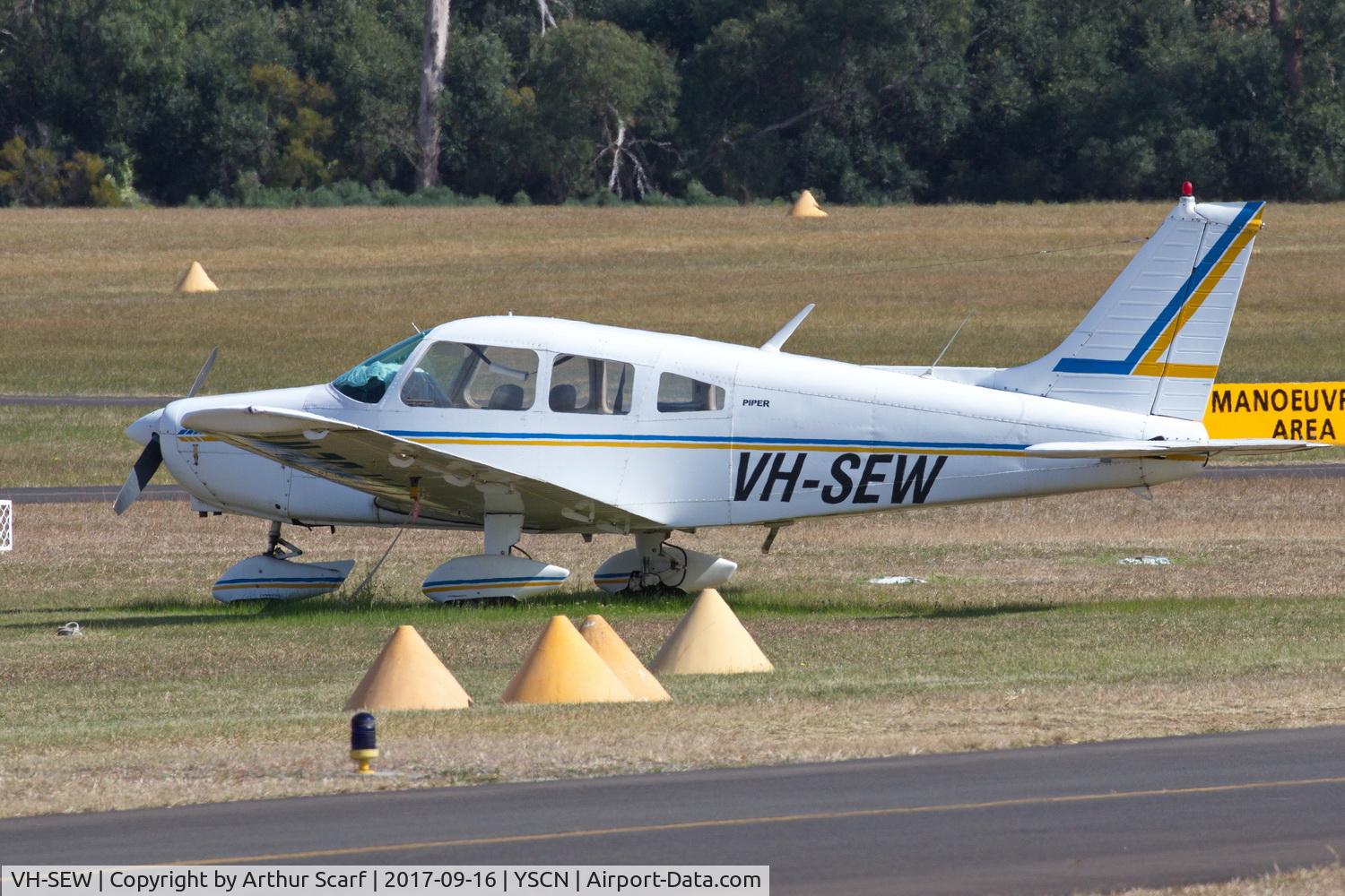 VH-SEW, 1974 Piper PA-28-151 Cherokee C/N 28-7415541, Camden Airport NSW 2017