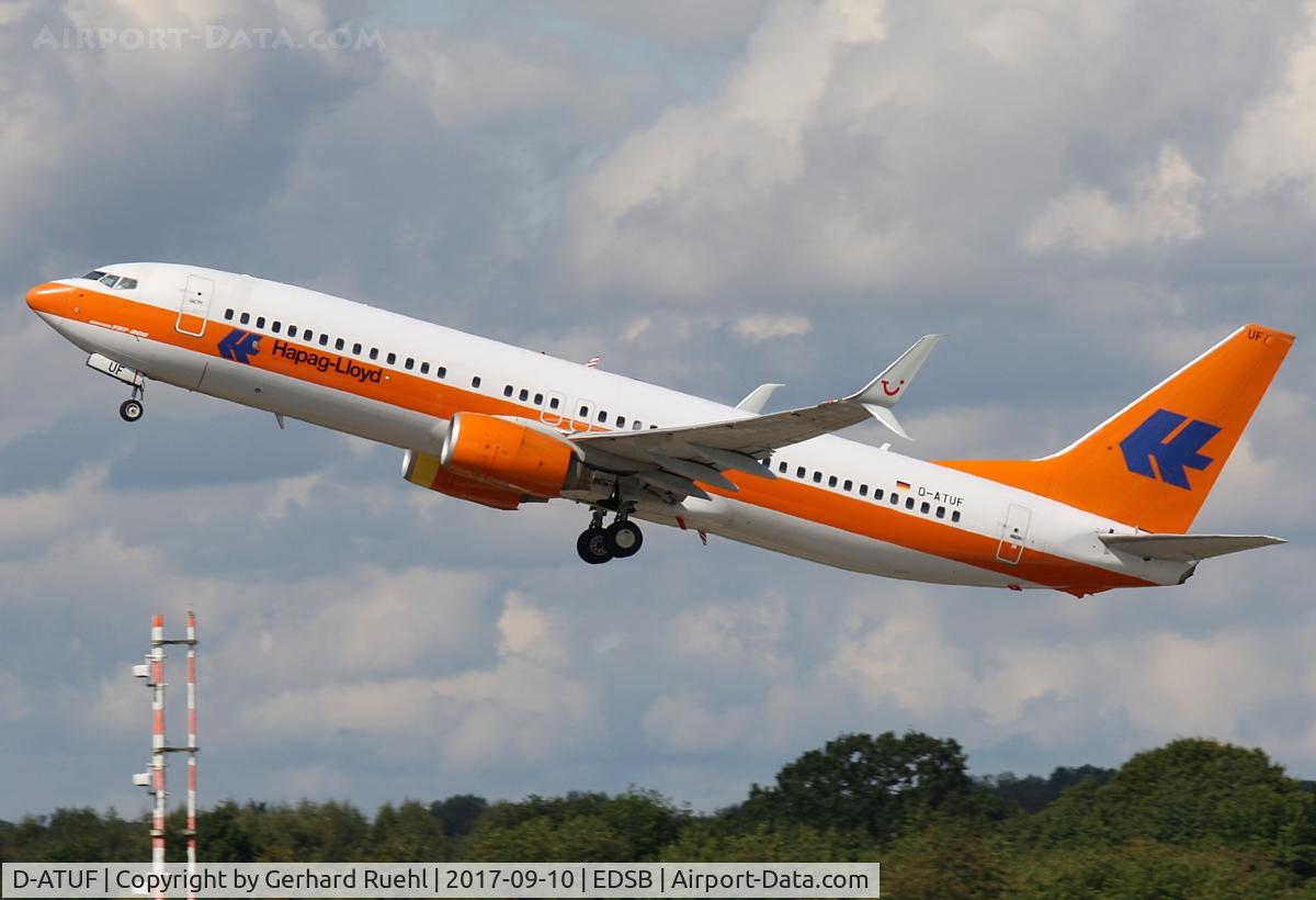 D-ATUF, 2006 Boeing 737-8K5 C/N 34687, take off RWY 21