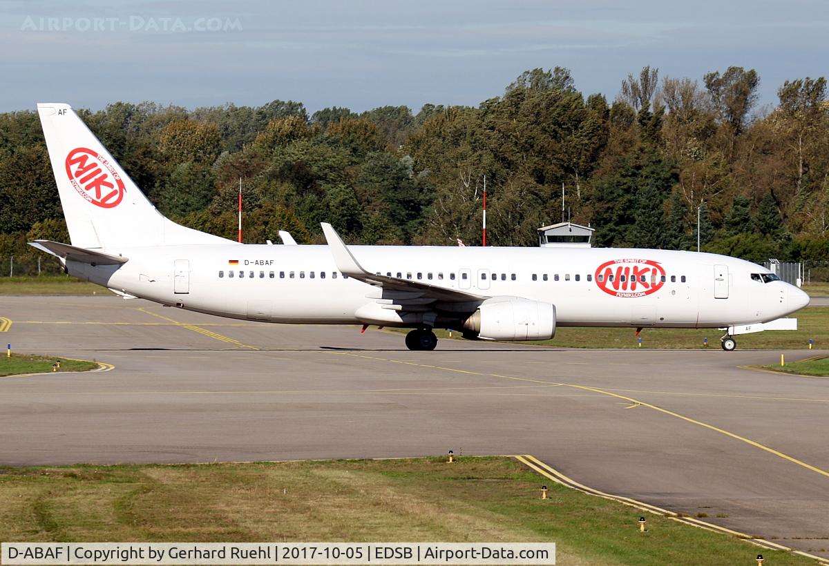 D-ABAF, 2001 Boeing 737-86J C/N 30878, Niki