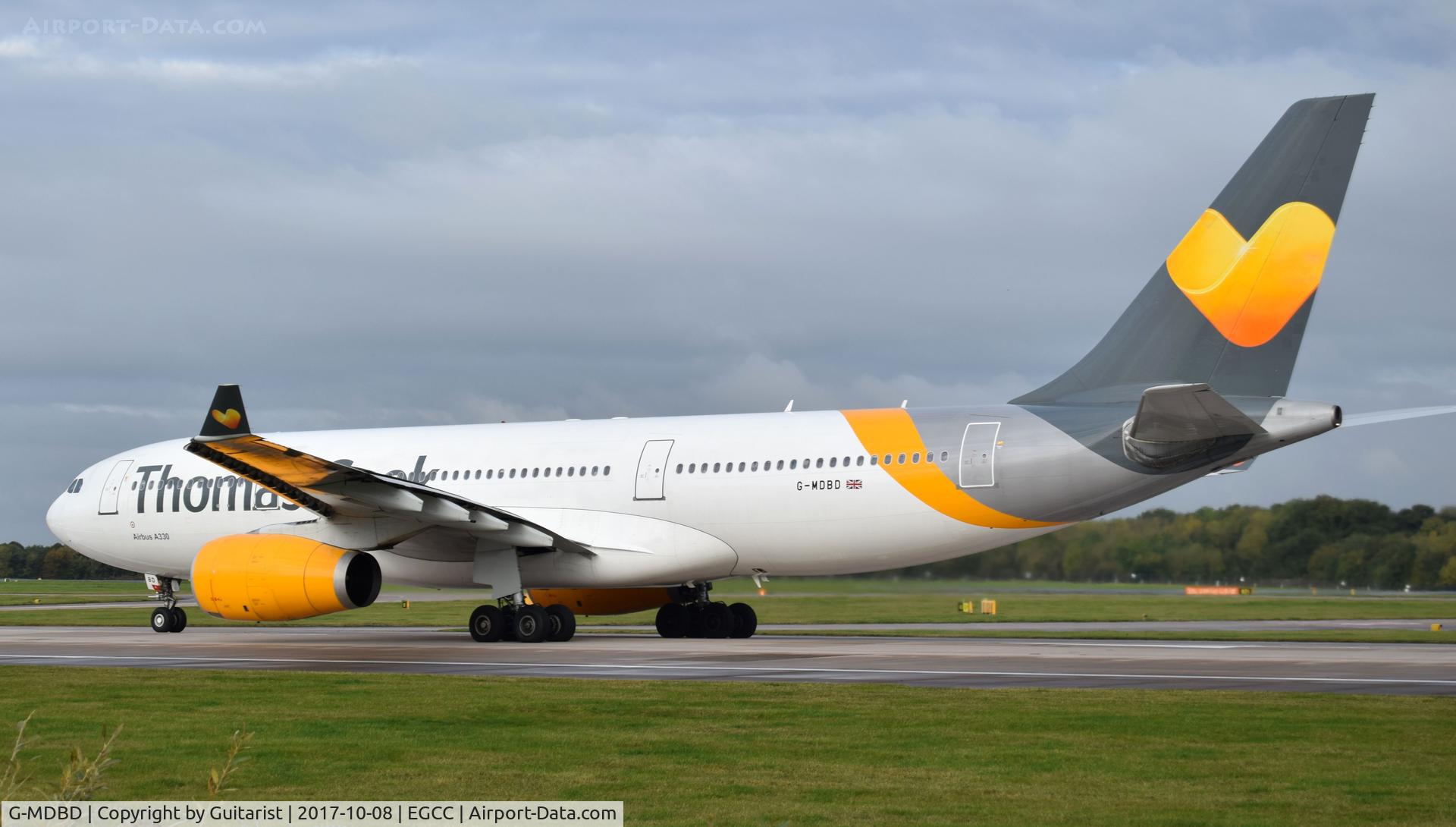 G-MDBD, 1999 Airbus A330-243 C/N 266, At Manchester