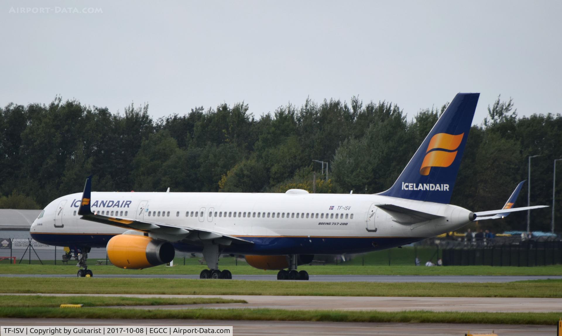TF-ISV, 1999 Boeing 757-256 C/N 26247, At Manchester