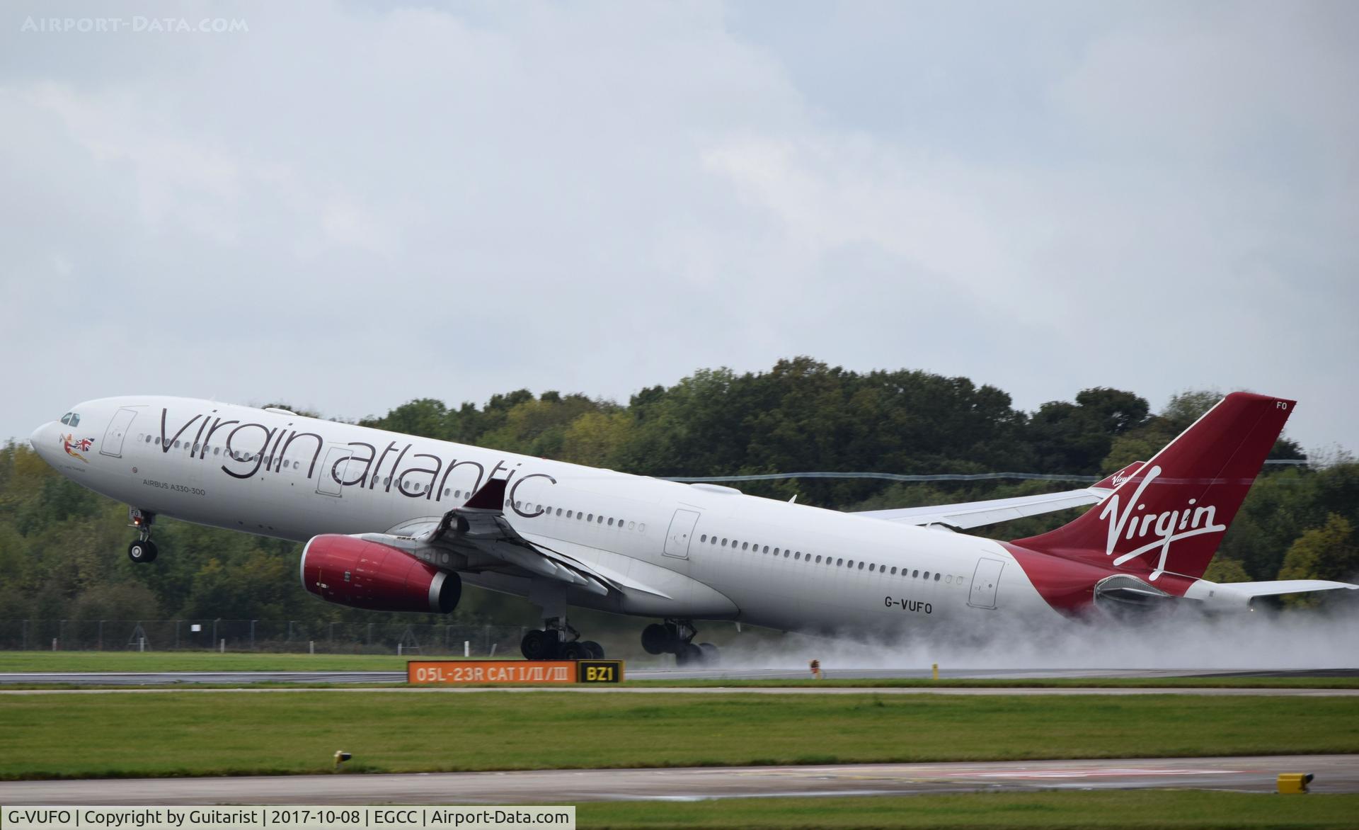 G-VUFO, 2012 Airbus A330-343X C/N 1352, At Manchester