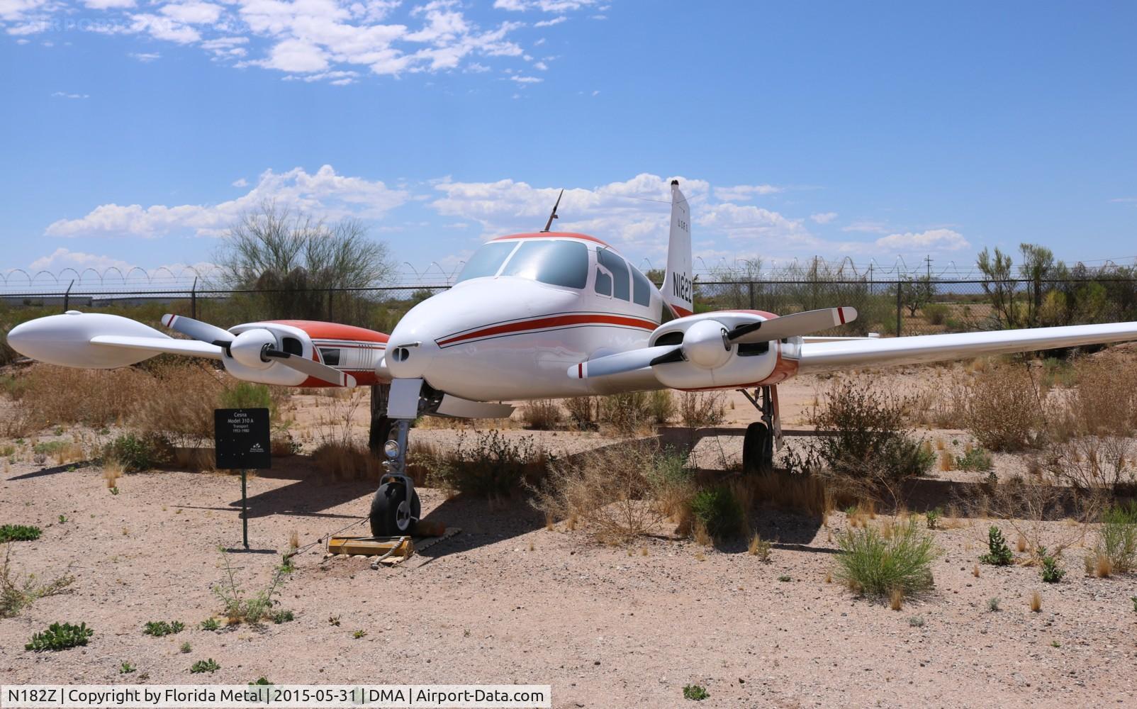 N182Z, 1958 Cessna U-3A Blue Canoe (310A) C/N 38157, Cessna 310