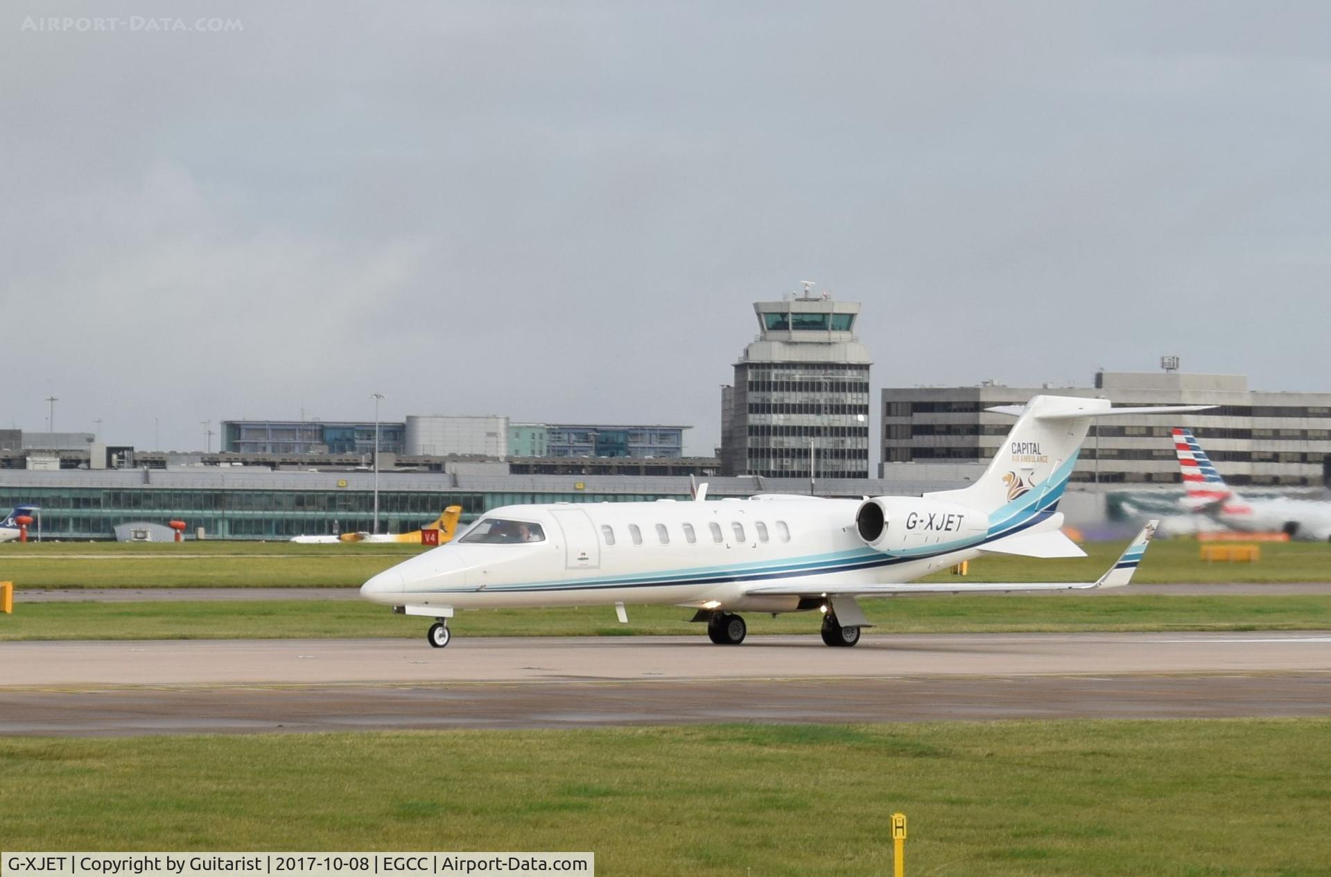 G-XJET, 2006 Learjet 45 C/N 45-311, At Manchester