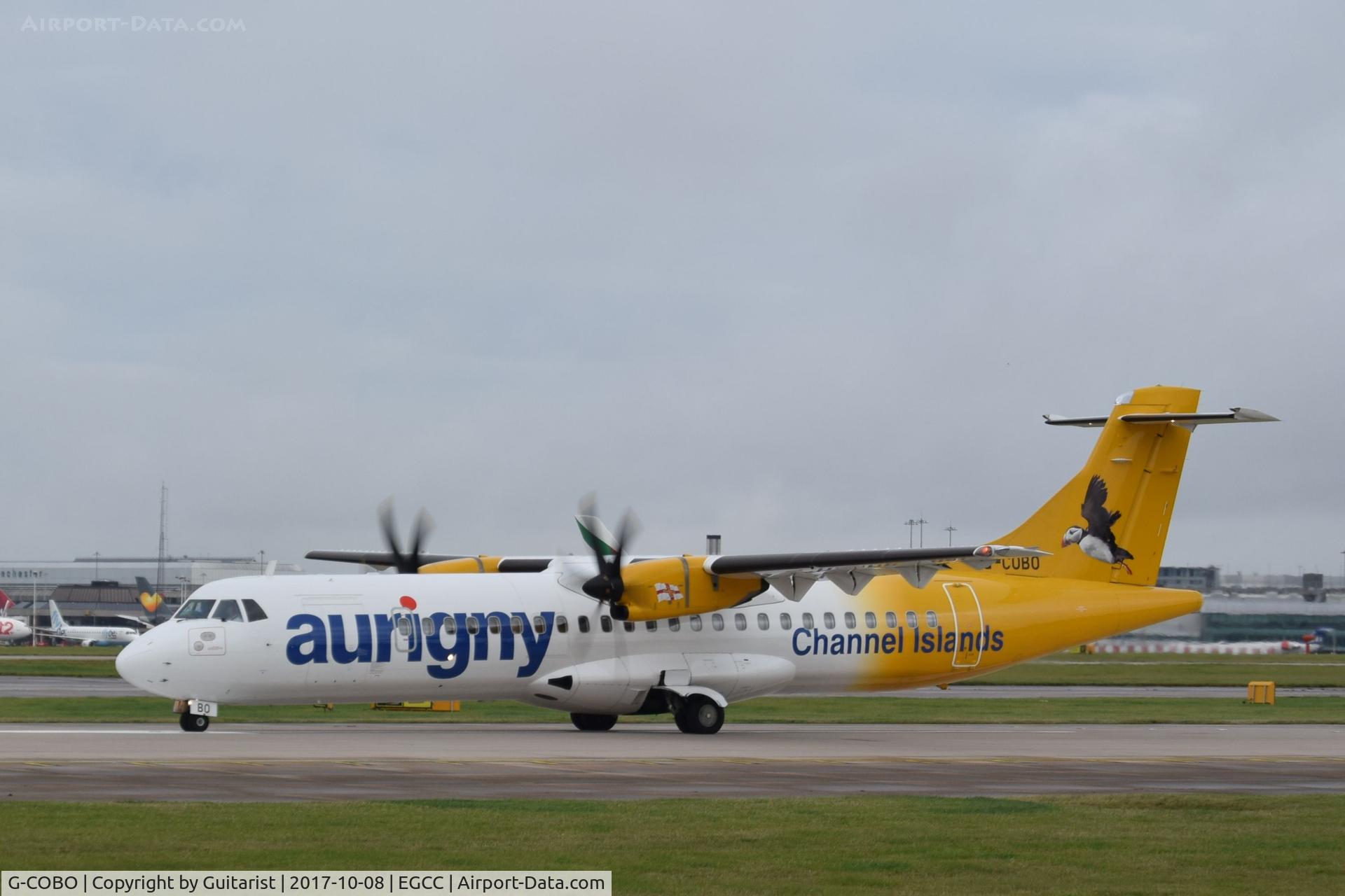 G-COBO, 2008 ATR 72-212A C/N 852, At Manchester