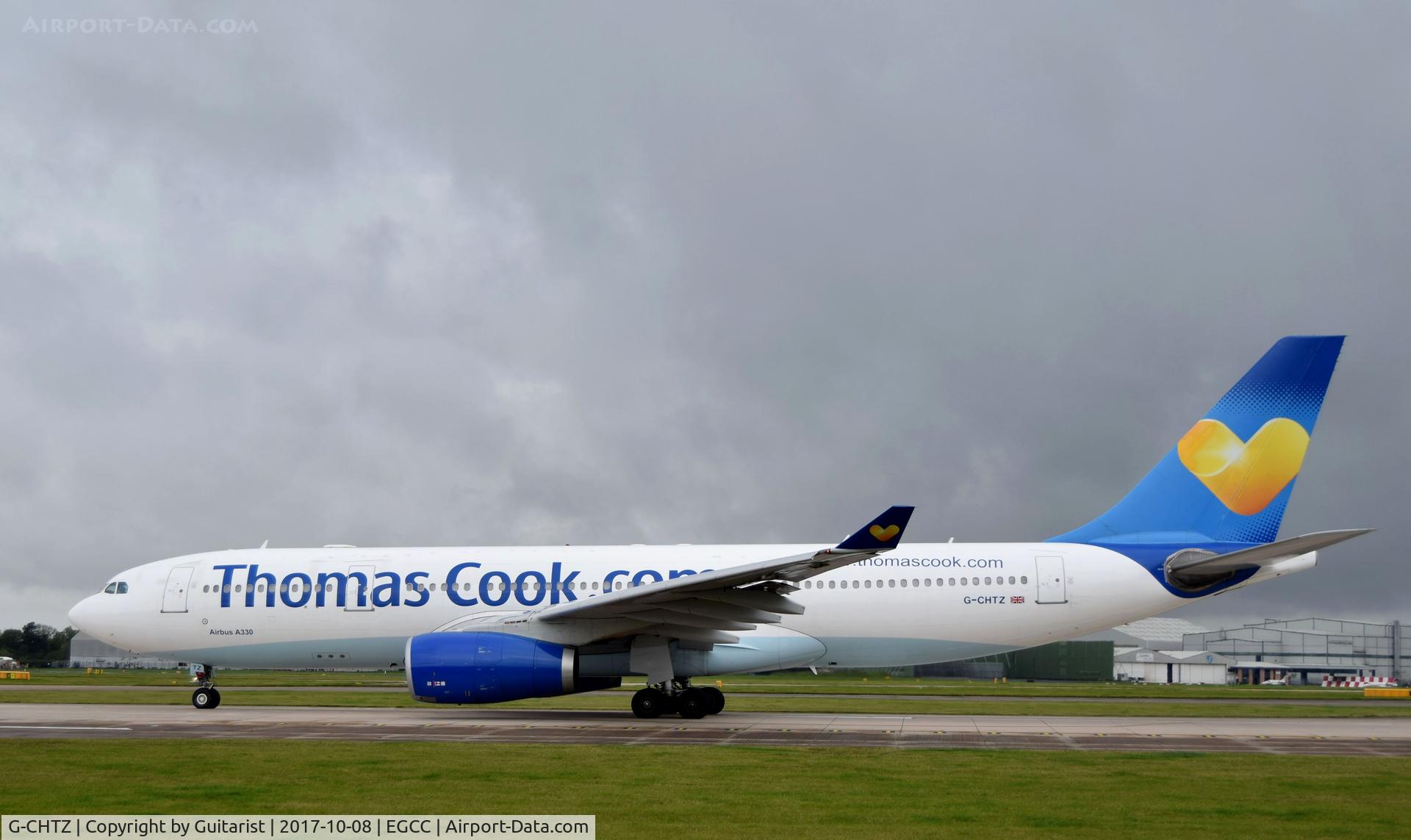 G-CHTZ, 2001 Airbus A330-243 C/N 398, At Manchester