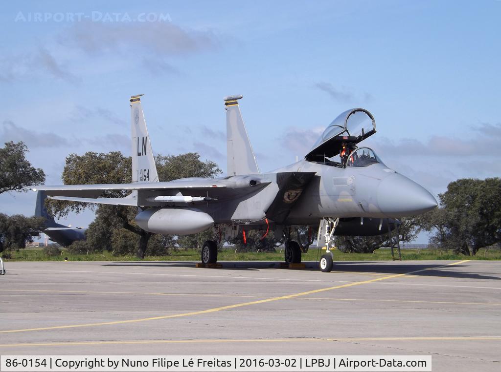 86-0154, 1986 McDonnell Douglas F-15C Eagle C/N 1001/C382, During the Real Thaw 2016.