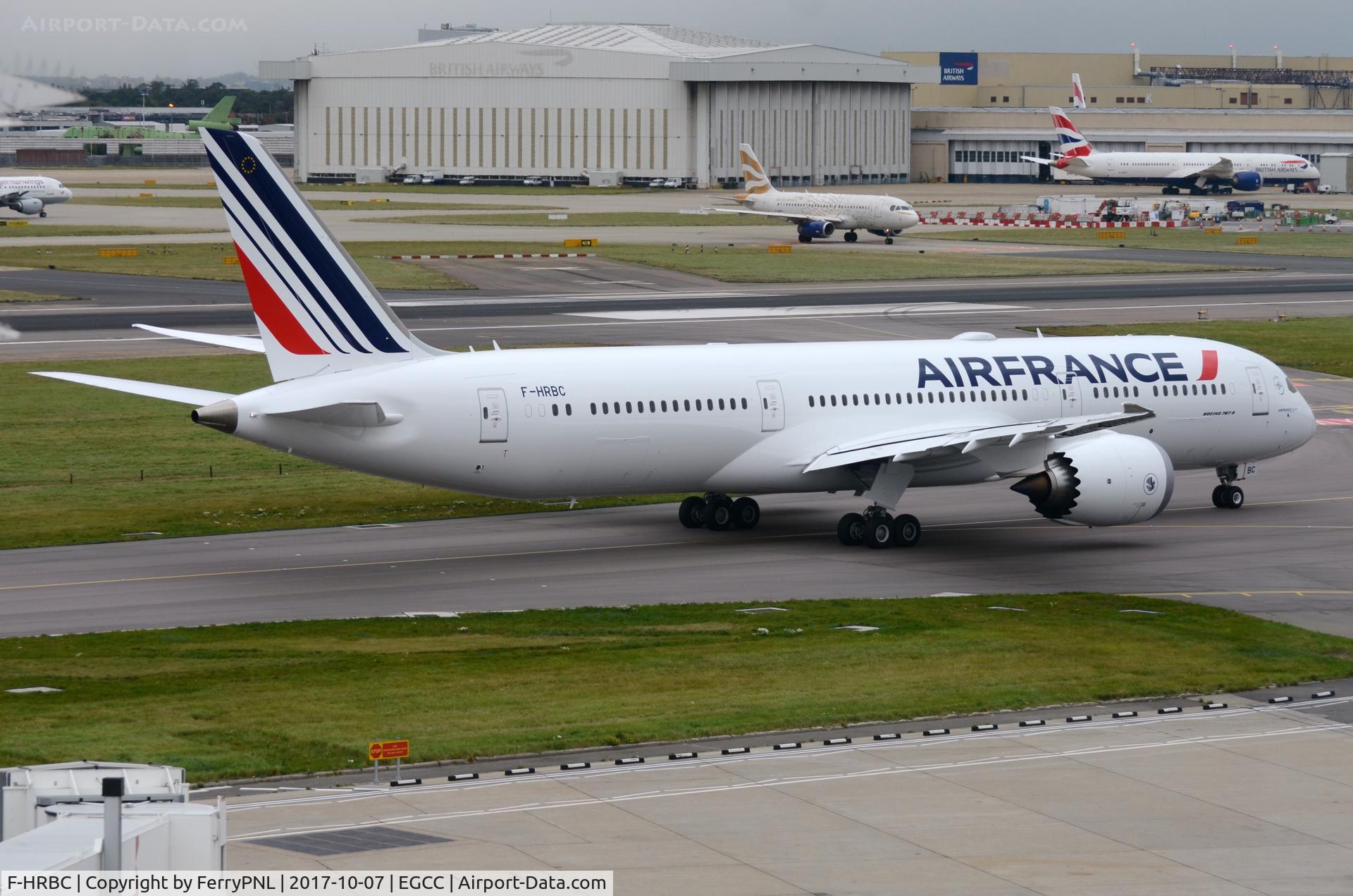 F-HRBC, 2017 Boeing 787-9 Dreamliner Dreamliner C/N 38770, Air France B789 leaving LHR