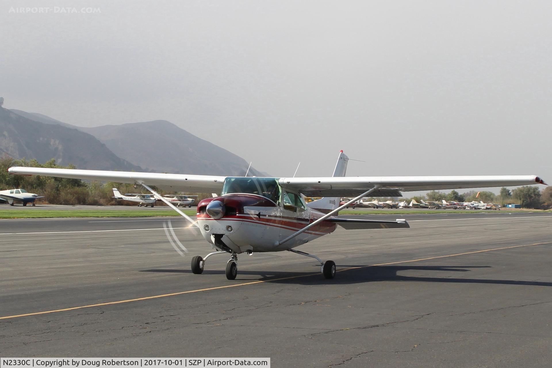 N2330C, 1978 Cessna R182 Skylane RG C/N R18200151, 1978 Cessna R182 SKYLANE RGII, Lycoming IO-540-J3C5D 235 Hp, taxi to Rwy 22