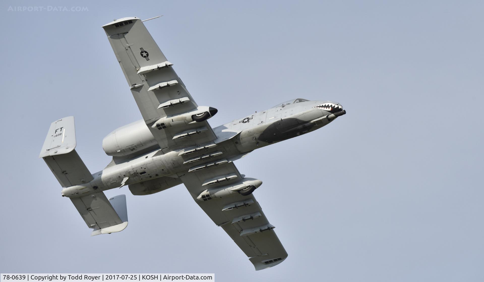 78-0639, 1978 Fairchild Republic A-10C Thunderbolt II C/N A10-0259, Airventure 2017