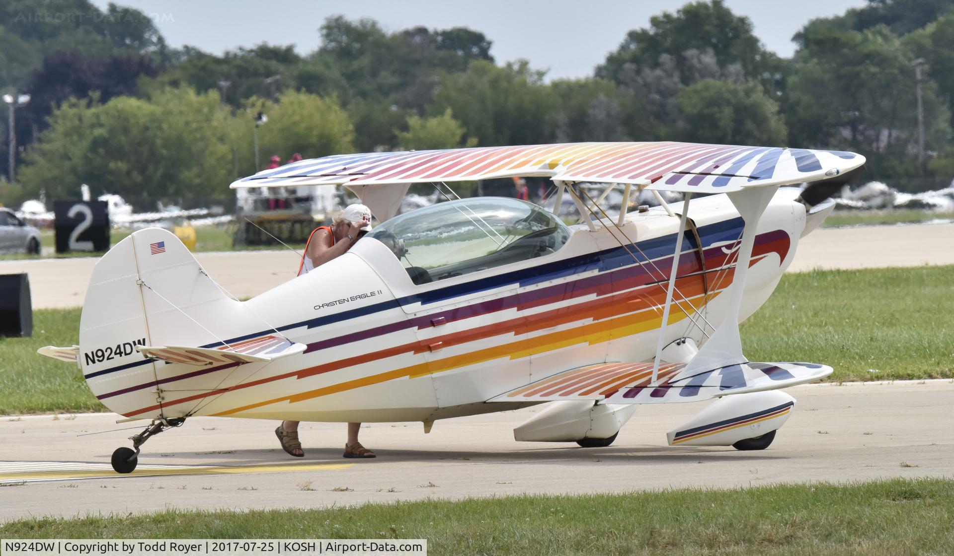 N924DW, 1988 Christen Eagle II C/N WOOD-0001, Airventure 2017
