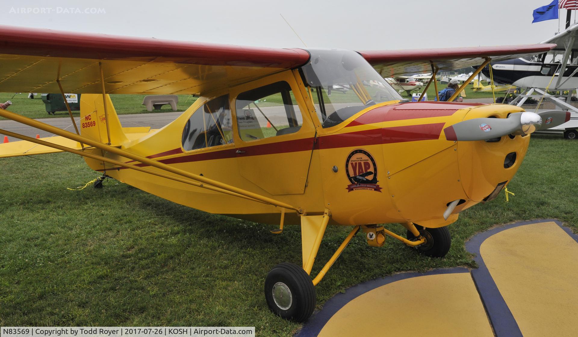 N83569, 1946 Aeronca 7AC Champion C/N 7AC-2246, Airventure 2017