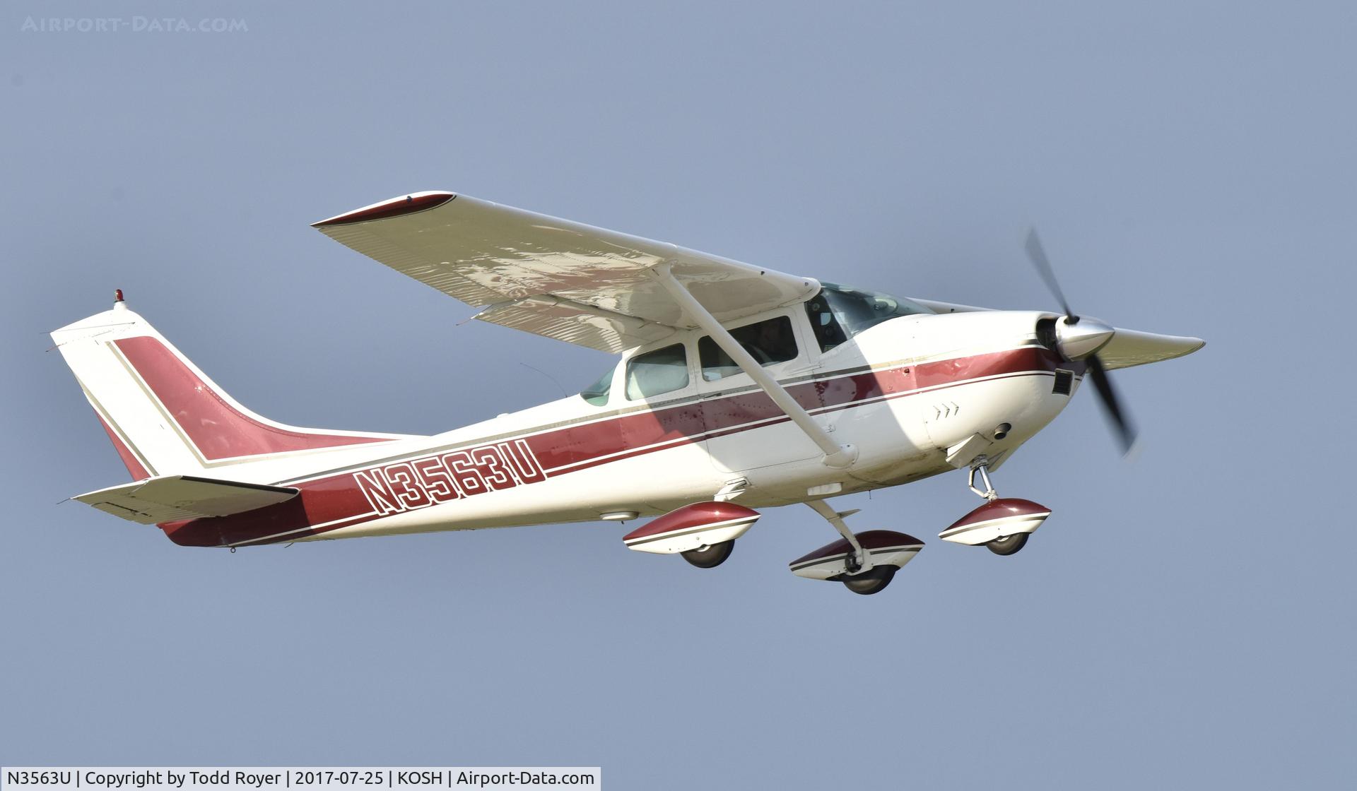 N3563U, 1963 Cessna 182F Skylane C/N 18254963, Airventure 2017