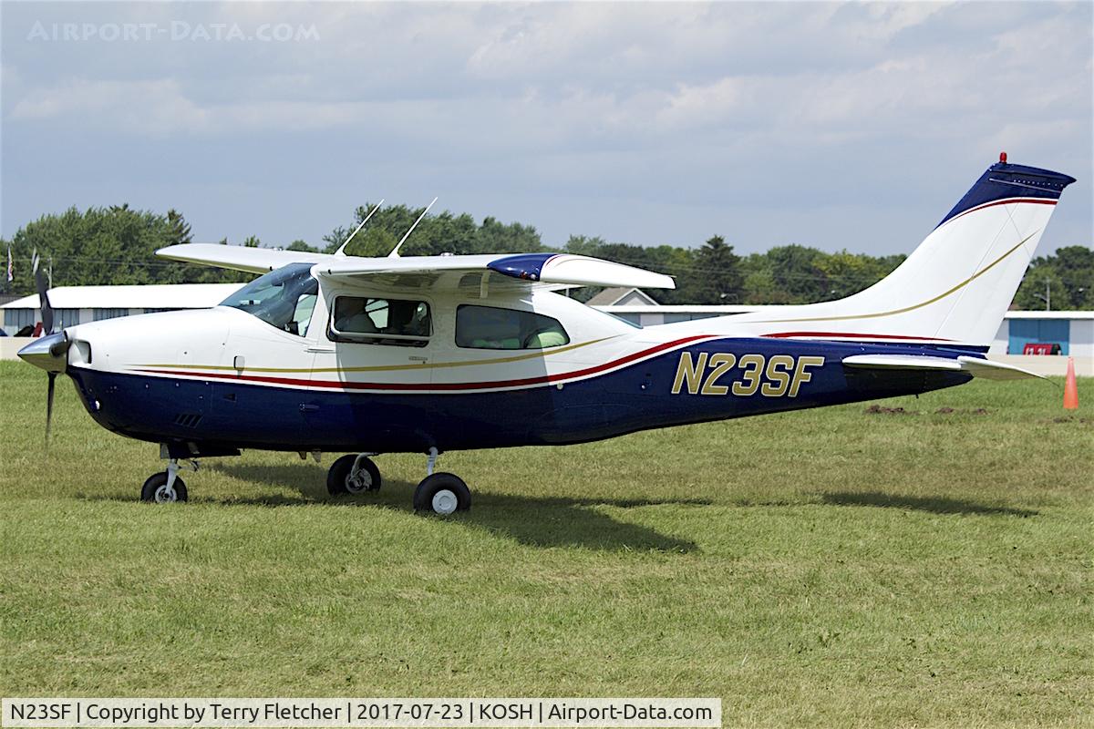 N23SF, 1971 Cessna 210L Centurion C/N 21059547, at 2017 EAA AirVenture at Oshkosh