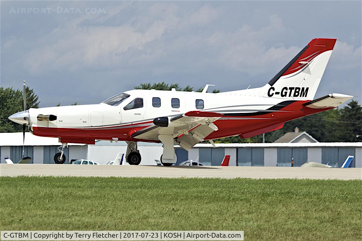 C-GTBM, Socata TBM-700 C/N 53, at 2017 EAA AirVenture at Oshkosh