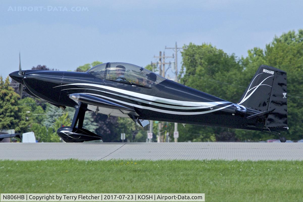 N806HB, 2013 Vans RV-8 C/N 82733, at 2017 EAA AirVenture at Oshkosh