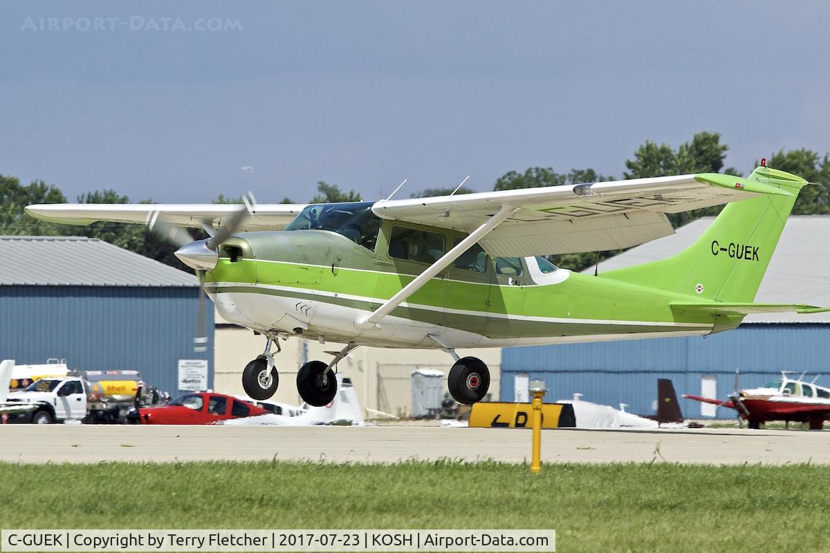 C-GUEK, Cessna P206D Super Skylane C/N P2060564, at 2017 EAA AirVenture at Oshkosh
