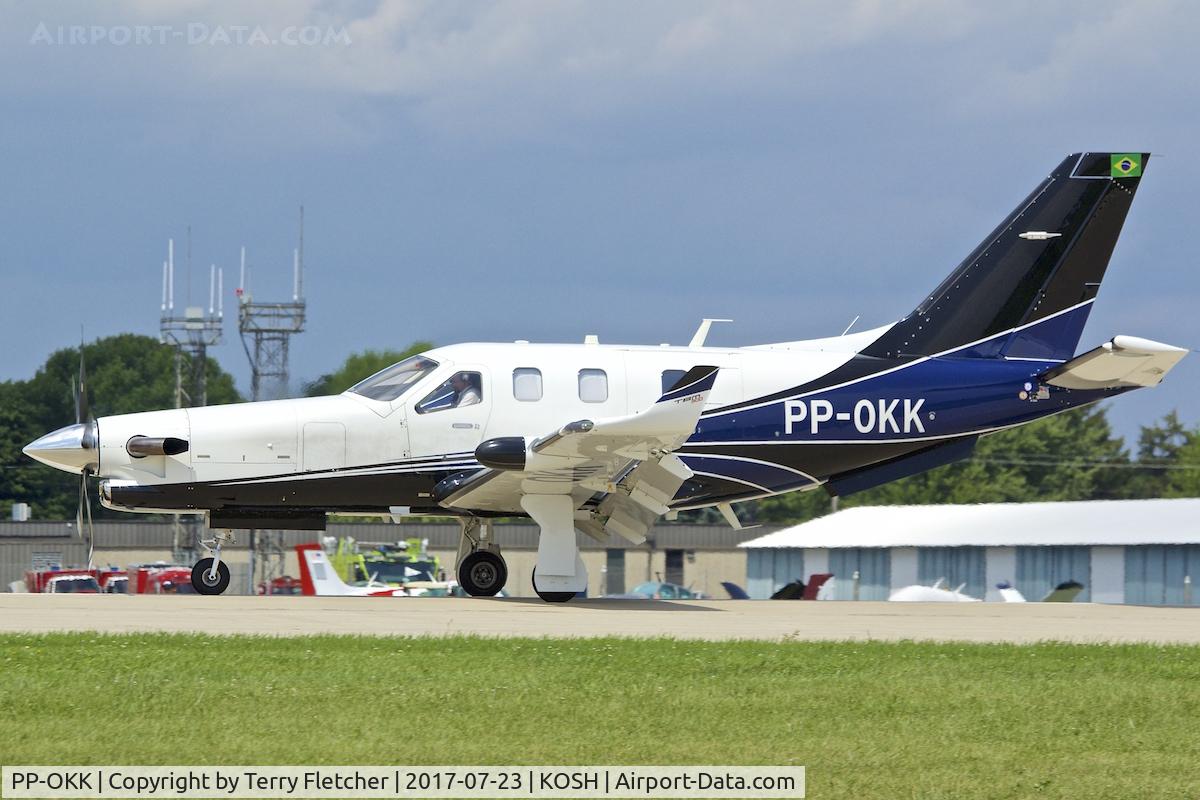 PP-OKK, 2014 Socata TBM-900 C/N 1014, at 2017 EAA AirVenture at Oshkosh