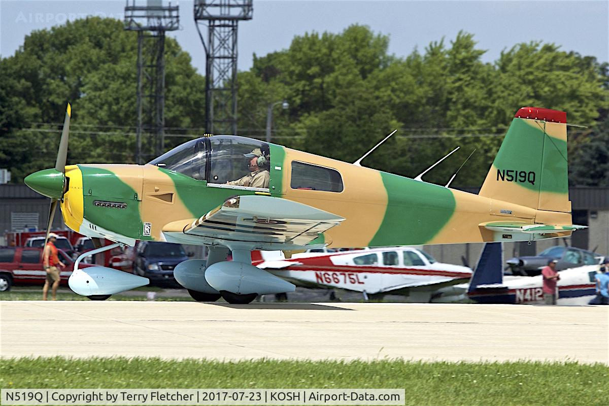N519Q, 1978 Grumman American AA-1C Lynx C/N AA1C0152, at 2017 EAA AirVenture at Oshkosh