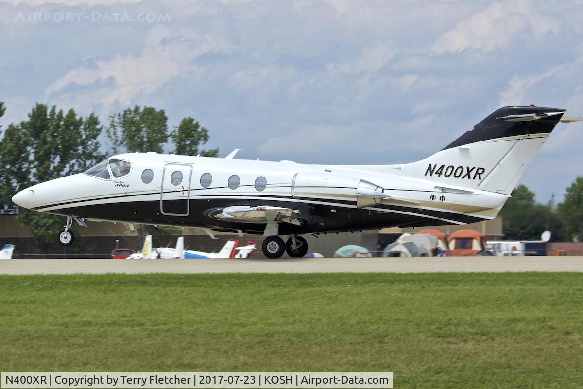 N400XR, 2002 Raytheon Aircraft Company 400A C/N RK-340, at 2017 EAA AirVenture at Oshkosh